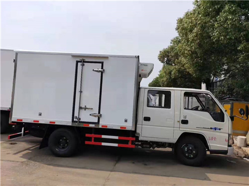 江鈴雙排座藍(lán)牌冷藏車，城市不限行