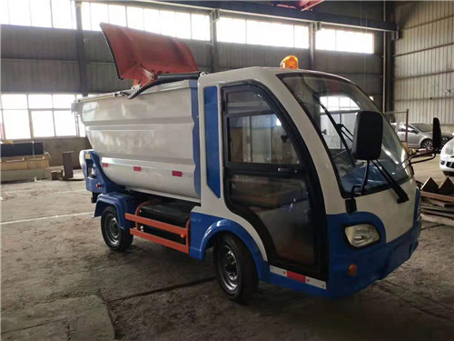 山西客戶訂購(gòu)兩臺(tái)電動(dòng)后裝壓縮垃圾車發(fā)車，祝周總一路順風(fēng)