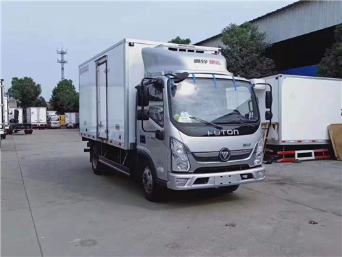 國六福田奧鈴捷運柴油冷藏車圖片參數介紹