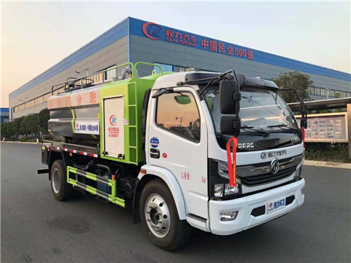 東風多利卡D7國六清洗吸污車發往吉林