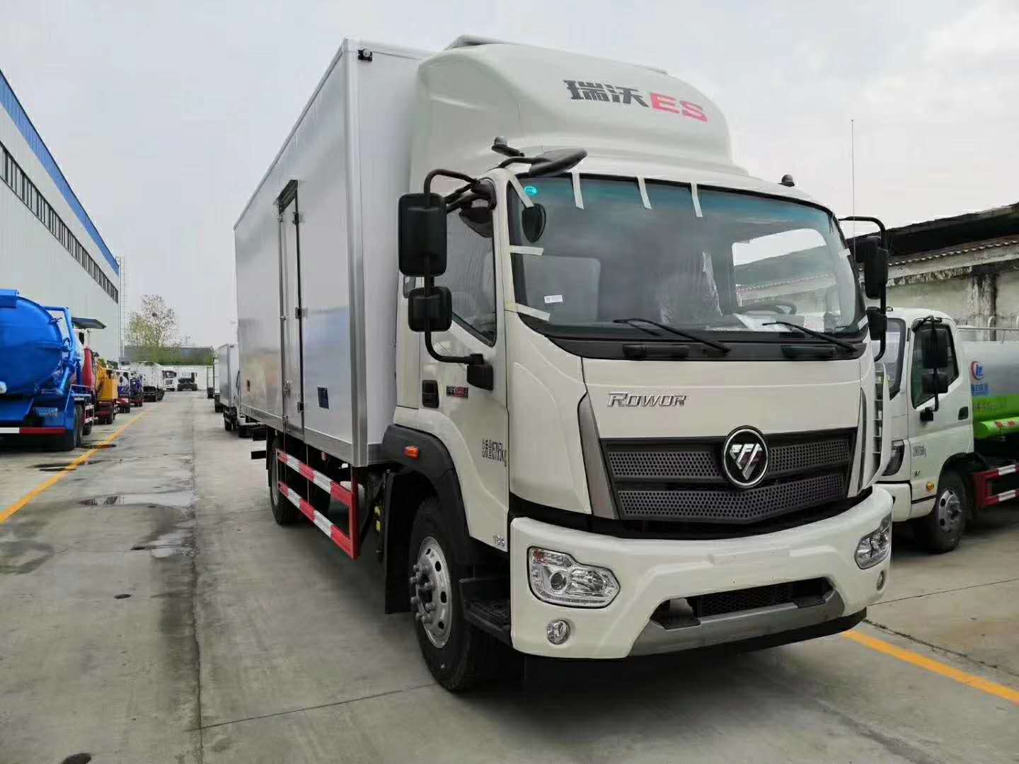 福田瑞沃6.8米冷藏車同級別性價比最高，整車不超重