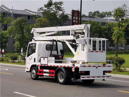 國六藍牌解放V虎13.5米高空作業車介紹