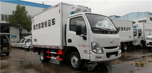 躍進小福星??07S??國六醫療廢物轉運車是最合適城市運輸的??型小??專用車