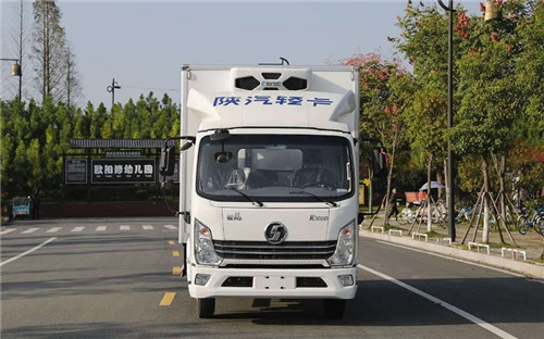 國六陜汽德龍160馬力冷藏車藍(lán)牌，C照能開的冷藏車