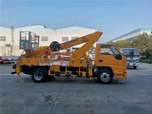 14米伸縮臂式 高空作業車（藍牌）圖片參數介紹