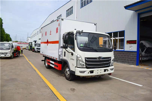 福田時代4.2米危險品廂式現車2臺可出爆破，氣體，液體，腐蝕，雜項