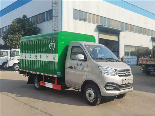?長安國六密閉式桶裝垃圾運輸車圖片參數推薦