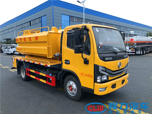 東風小多利卡清洗吸污車污水箱4方，水罐2方圖片參數介紹