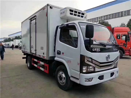 東風多利卡D6廂長4.1米國六冷藏車，北京市環(huán)保已公示，可上京牌