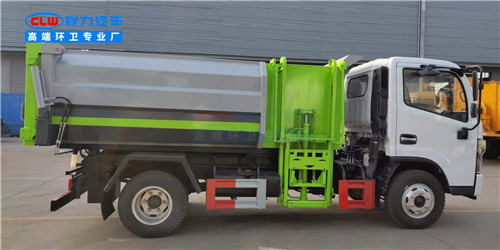 東風(fēng)小多利卡國(guó)六掛桶垃圾車圖片參數(shù)介紹
