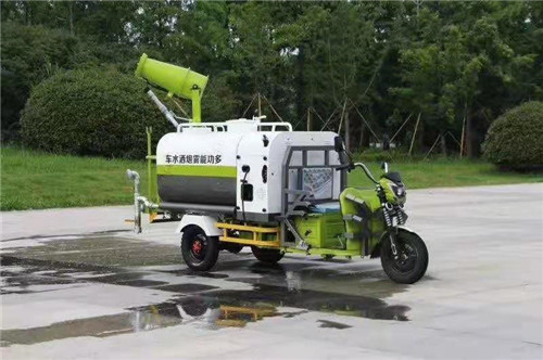 電動環衛灑水車帶高壓清洗，帶霧炮圖片參數介紹