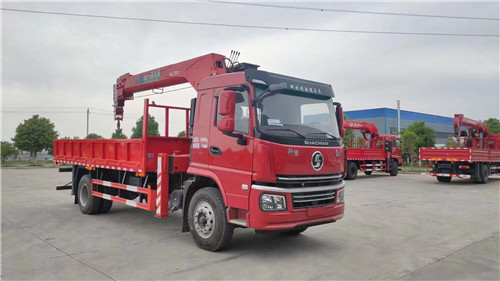 國六陜汽單橋威龍8噸5節隨車吊推薦