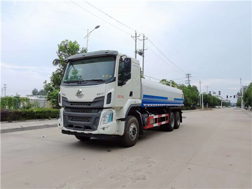 國六東風柳汽H5后雙橋綠化噴灑車圖片參數介紹