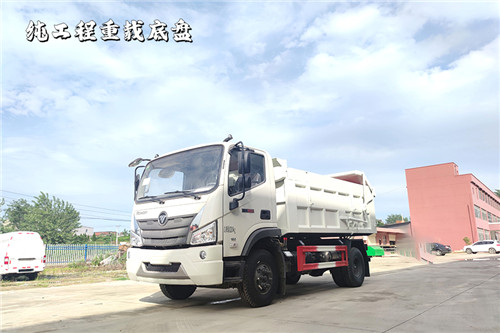 國六福田瑞沃3360軸距8方廂式垃圾車圖片參數介紹