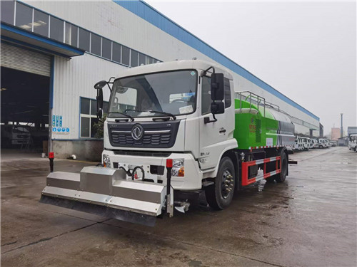 國六東風天錦路面清洗車，路面清洗專家