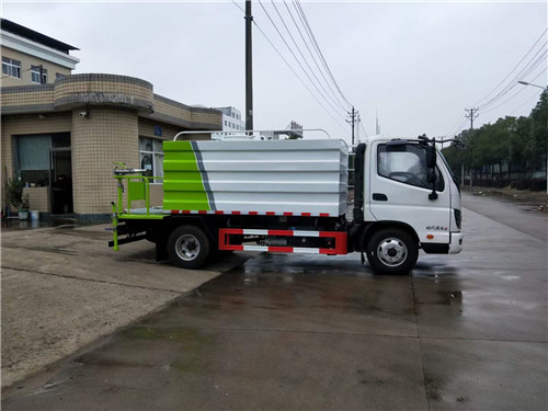 福田領航國六藍牌抑塵車5-7立方C證可開，成本投入低，回本快