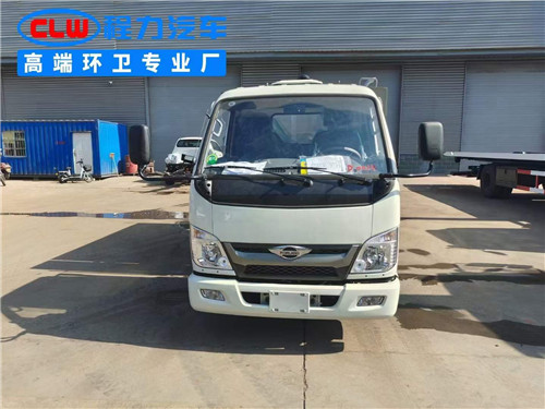 國六福田小卡2掃路車，最小國六柴油掃路車