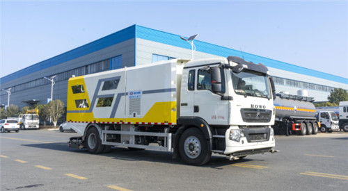 國六重汽豪沃道路污染清除車圖片參數介紹
