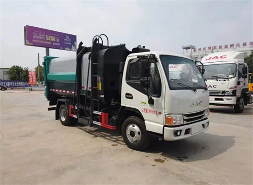 國六江淮7.5方側掛桶垃圾車 合格證已出五一之前公告，現車7臺