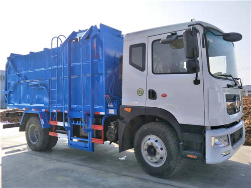 東風(fēng)多利卡D9側(cè)裝壓縮式垃圾車圖片 東風(fēng)多利卡D9側(cè)裝壓縮式垃圾車圖片