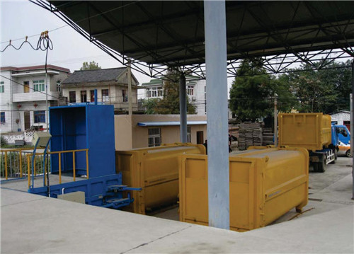 分體式垃圾壓縮中轉站建站條件 ( 案例): 分體式垃圾壓縮中轉站建站條件 ( 案例):