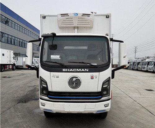 國六陜汽商用軒德4×2 翼9藍牌冷藏車圖片 國六陜汽商用軒德4×2 翼9藍牌冷藏車圖片