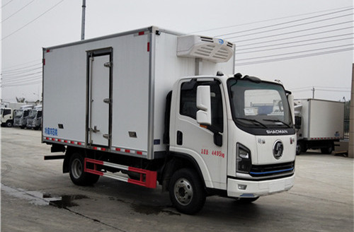 國六陜汽商用軒德4×2 翼9藍牌冷藏車圖片 國六陜汽商用軒德4×2 翼9藍牌冷藏車圖片