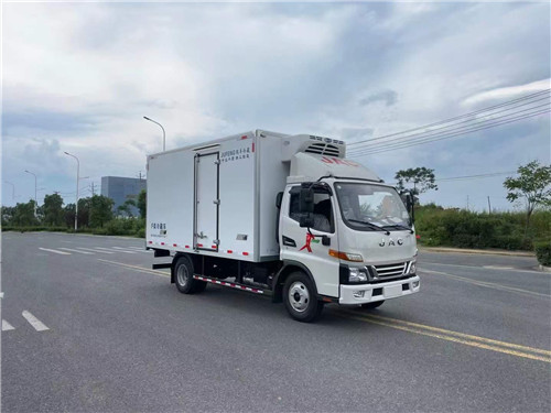 國六江淮駿鈴V5冷藏車，4.1米國六冷藏車