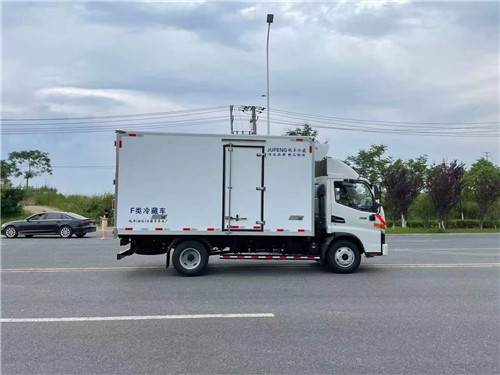 國六江淮駿鈴V5冷藏車，4.1米國六冷藏車