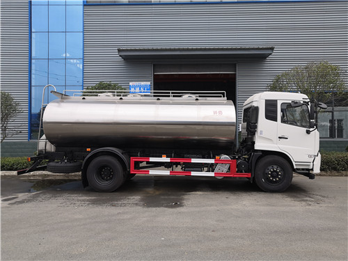 國六東風天錦13噸鮮奶運輸車圖片 國六東風天錦13噸鮮奶運輸車圖片